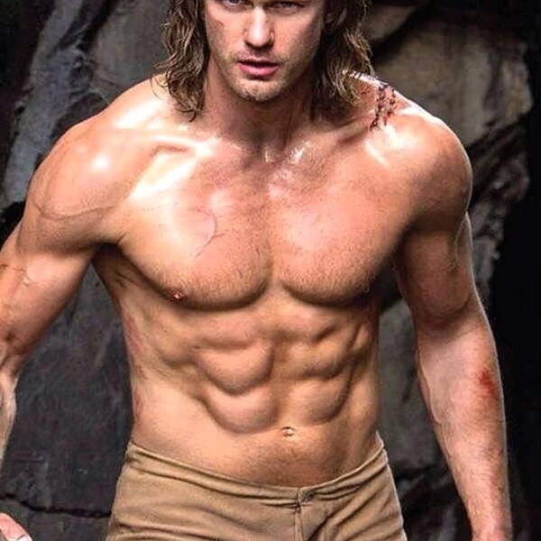 Tarzan Alexander Skarsgard Photo Framing Print TV Poster Wall Decor