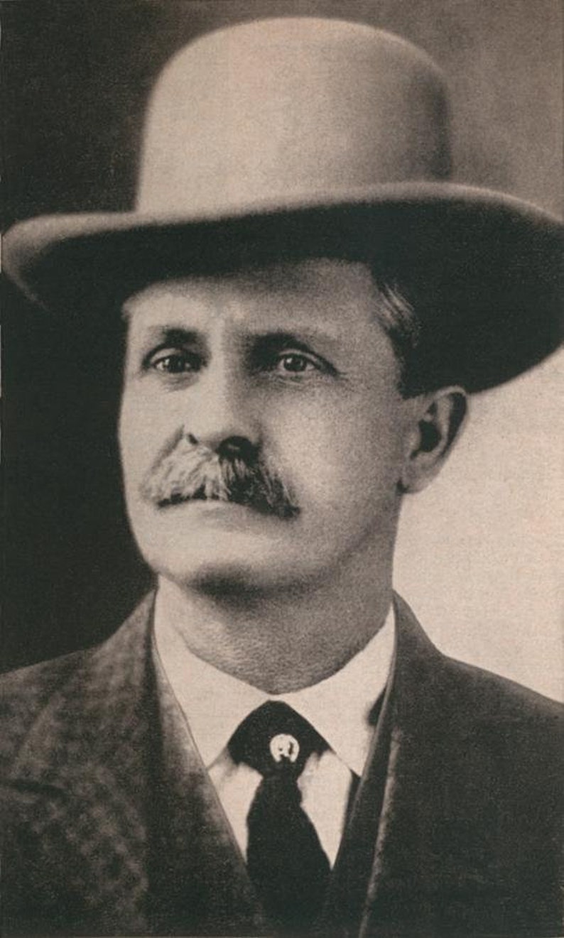 Vintage Western Historical Marshal Bill Tilghman Lawman Photo Poster ... Vintage Western Historical Marshal Bill Tilghman Lawman Photo Poster ...