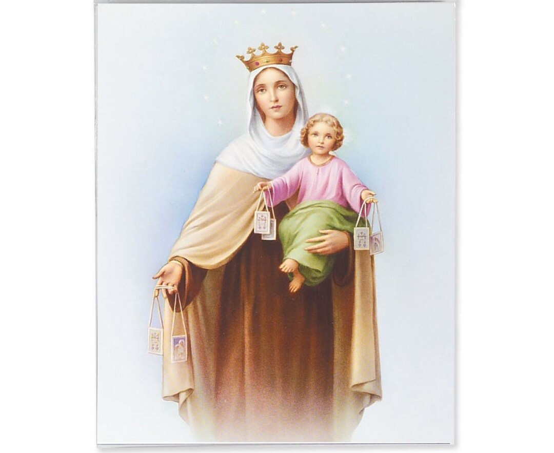 Our Lady of Mount Carmel Fratelli Framing Print Religious Gifts