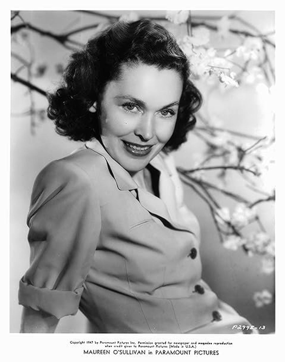 Vintage Maureen O'sullivan Studio Photo Poster Framing - Etsy