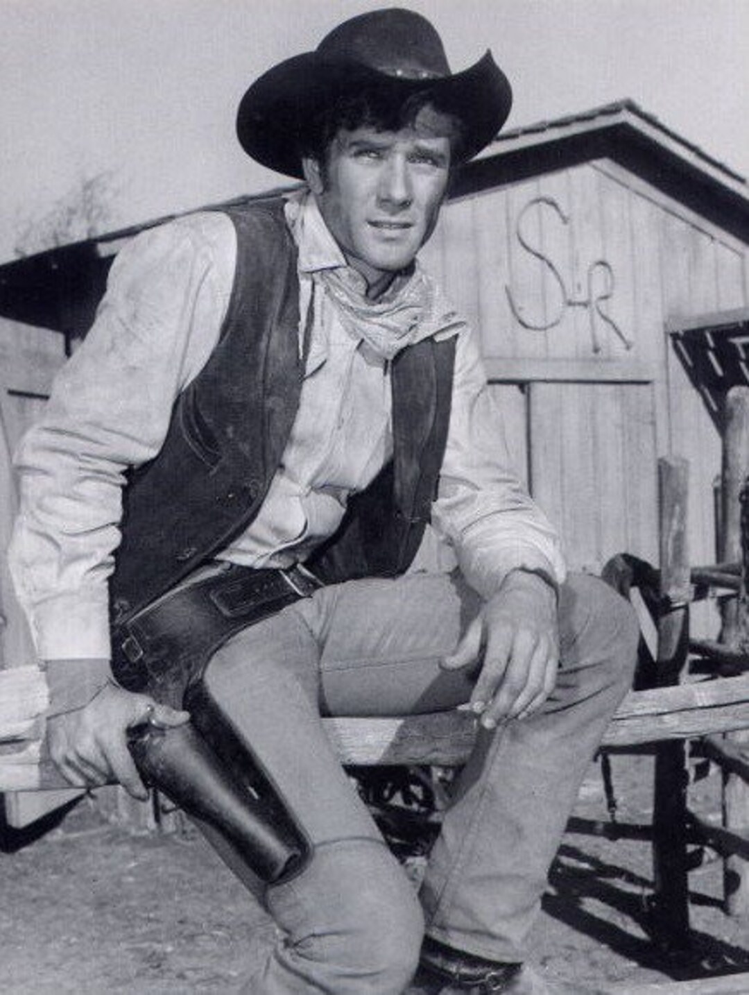 Western Vintage Robert Fuller Photo Print Movie Poster Wall Decor - Etsy