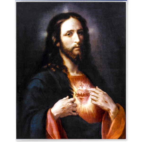 Sacred Heart of Jesus La Fuente Framing Print Religious Gifts Catholic Wa 8 x 10