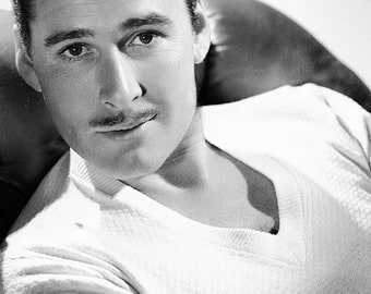 Vintage Errol Flynn Studio Photo Poster Framing Print Vintage Movie Decor New