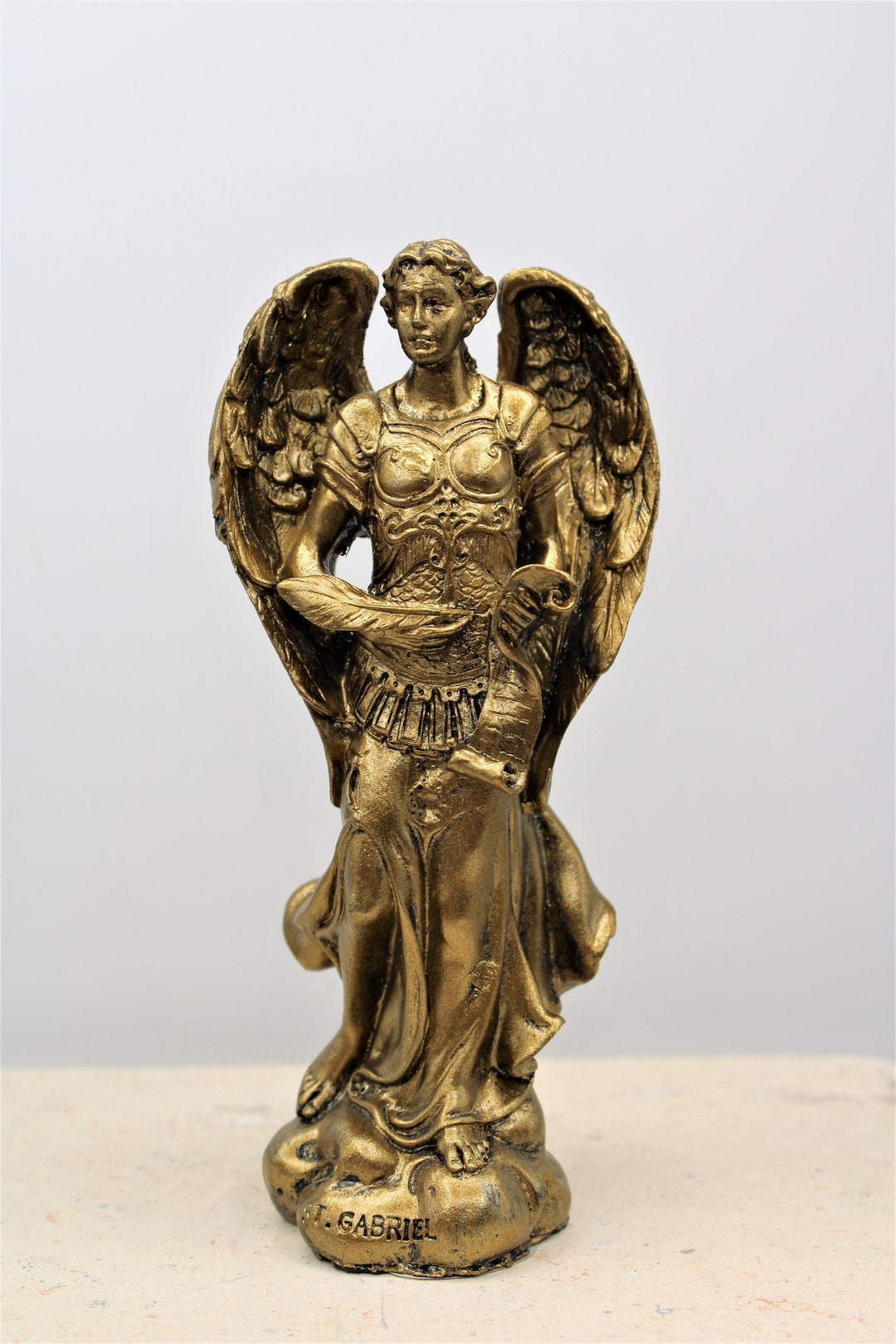 gabriel さん、 Archangel Gabriel Statue – Your Spiritual Guardian!