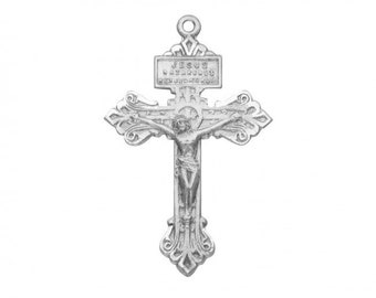 Catholic Pardon Sterling Silver Crucifix Cross Catholic Gifts