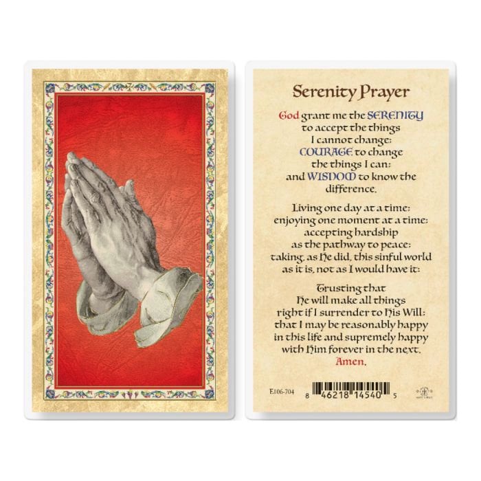 Free Printable Serenity Prayer Long Version