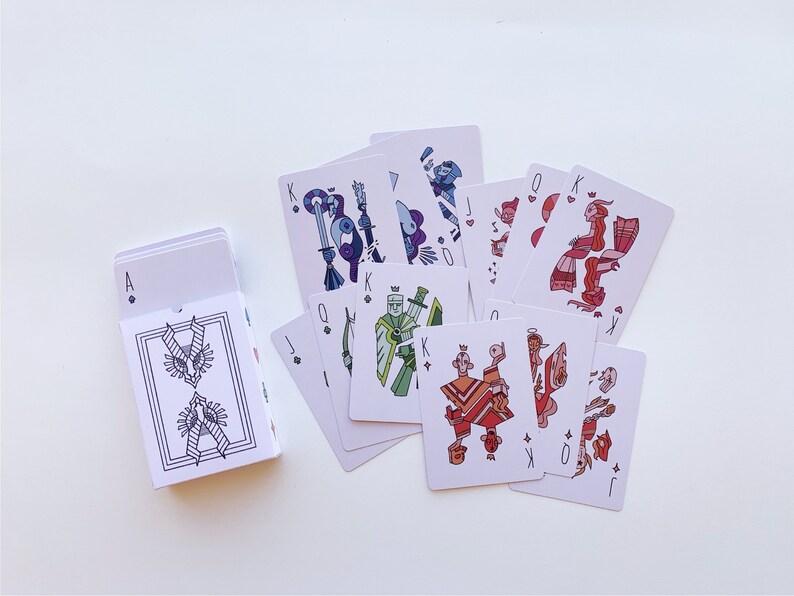 D&D Playing Cards | Etsy