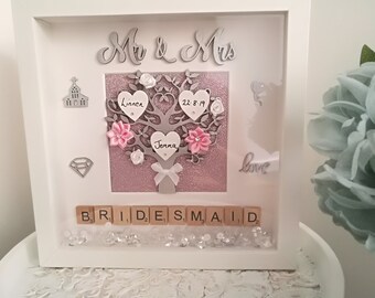 Cadre De Boite De Scrabble De Joyeux Anniversaire Cadre De Etsy