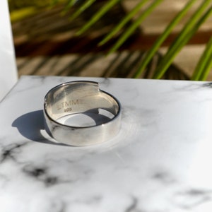 Cool Men's Jewellery Boyfriend Husband Meaningful Gift for Him Men's Enlightenment Ring image 7