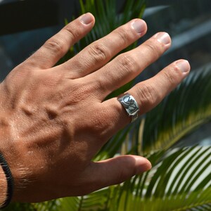Cool Men's Jewellery Boyfriend Husband Meaningful Gift for Him Men's Enlightenment Ring image 4