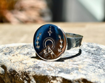 Cool Men's Jewellery - Boyfriend- Husband- Meaningful - Gift for Him - Men's Eternal Signet Ring