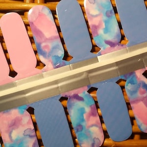 Pastel Colors Nail Wraps, Made with Real Nail Polish for an Instant Manicure