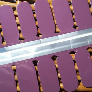 Sangria Colored Nail Wraps Made with Real Nail Polish for an Instant Manicure