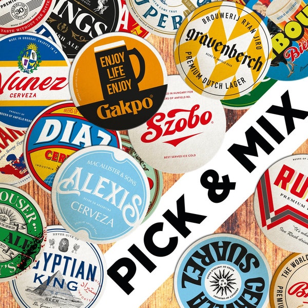 LFC Beermats - Pick & Mix (12 Pack)