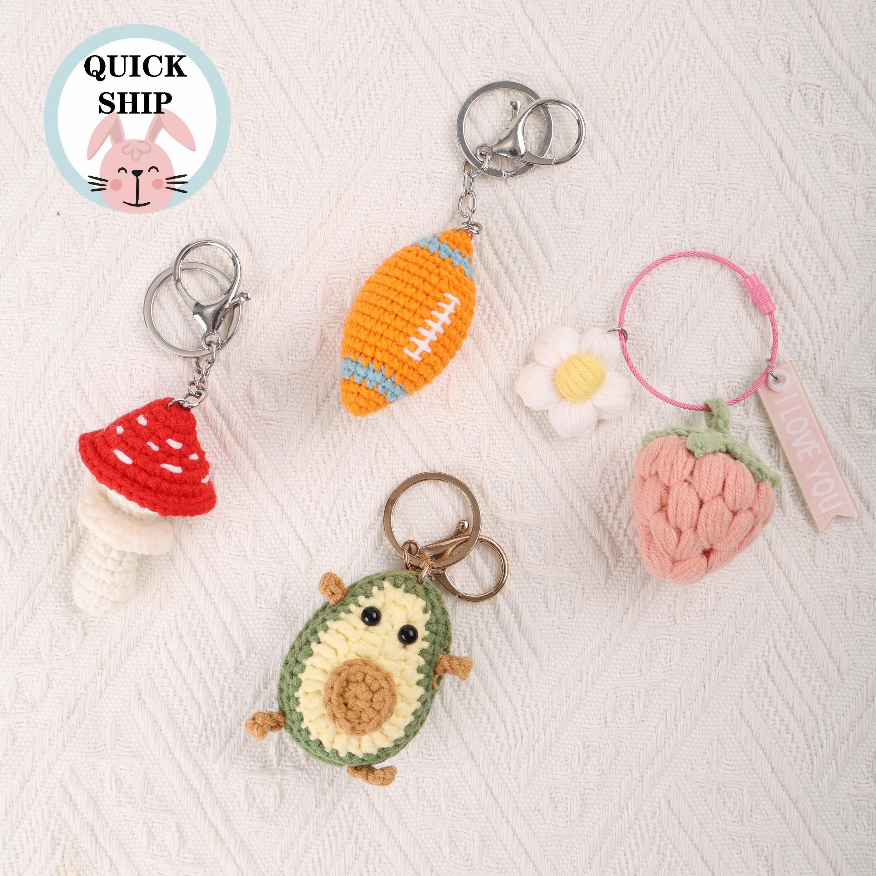 Yarn Keychain - Etsy