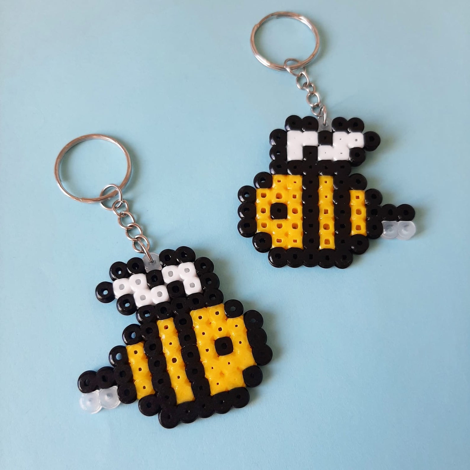Honey bee keychain bee accessories affordable gift for teen Etsy