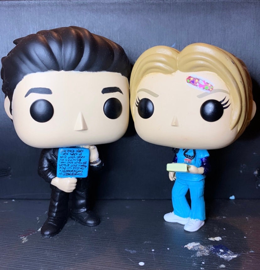 Meredith Grey and Derek Shepherd Funko 