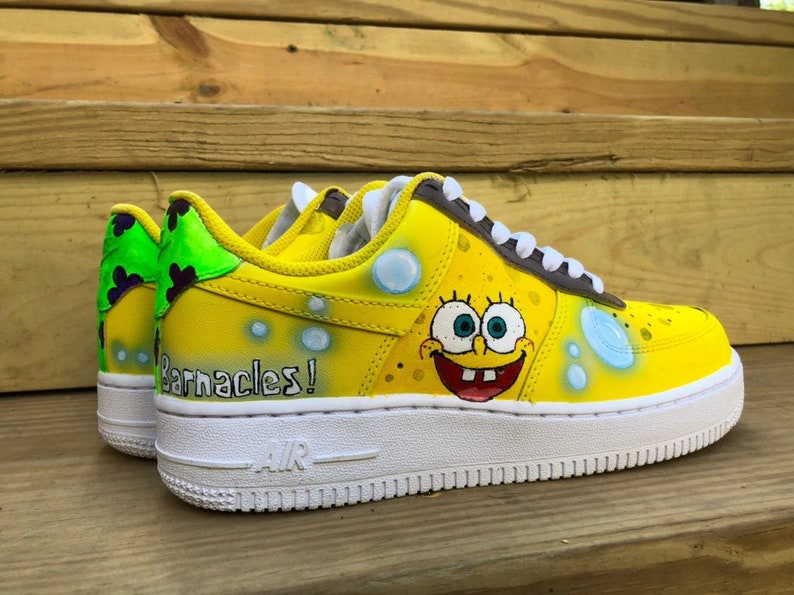 spongebob and patrick air force 1