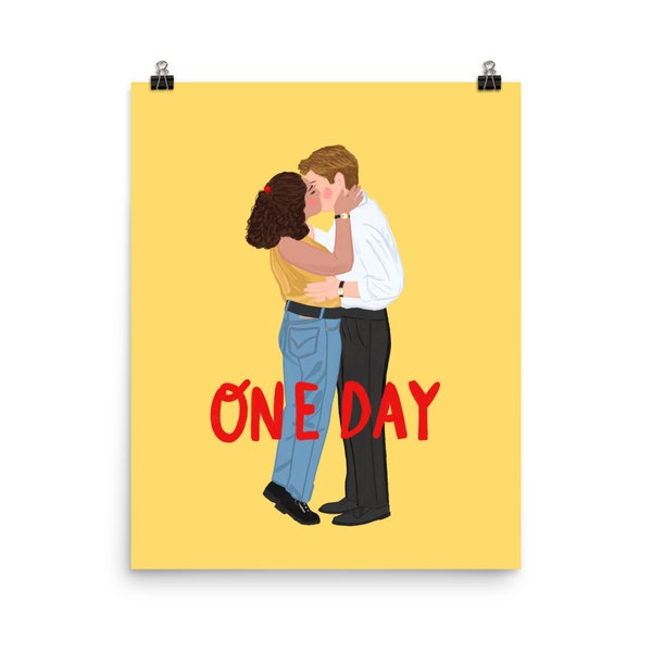 One Day Print Illustration Poster (16” x 20” or 8” x 10”)