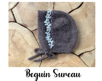 刺繍入りベビークラッシュ編みパターン