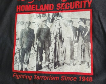 Sécurité intérieure : t-shirt édition palestinienne