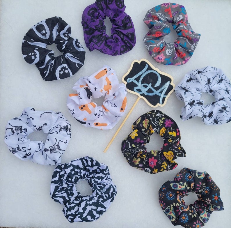 Halloween Scrunchies