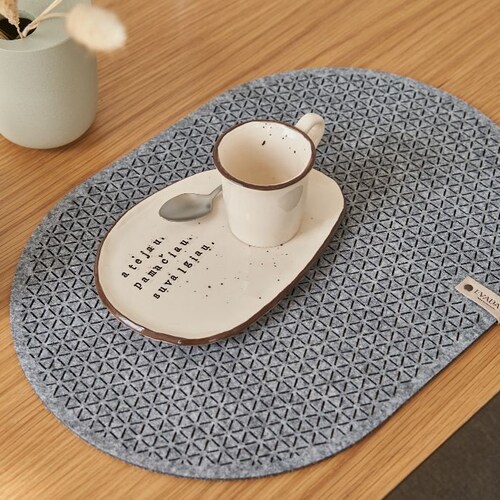 Set Oval Placemats/table Protector /dining Table Sets/ Modern Etsy Canada