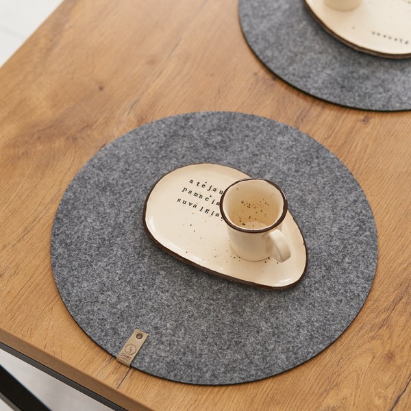 Round Table Placemat Etsy