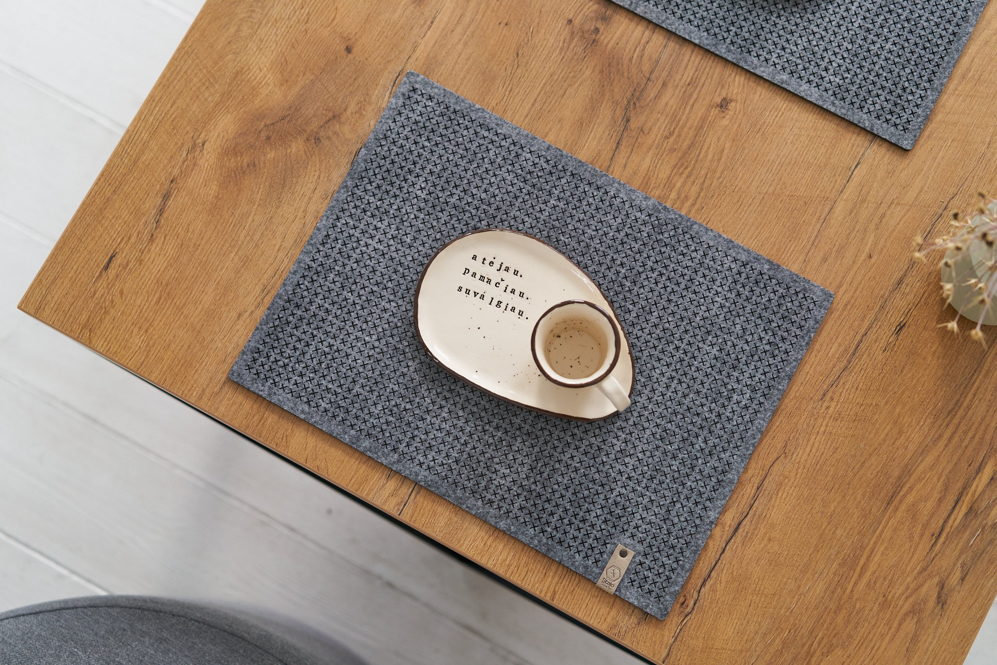 Rechthoekige placemats vilt placemat vilten tafeldecoraties Etsy