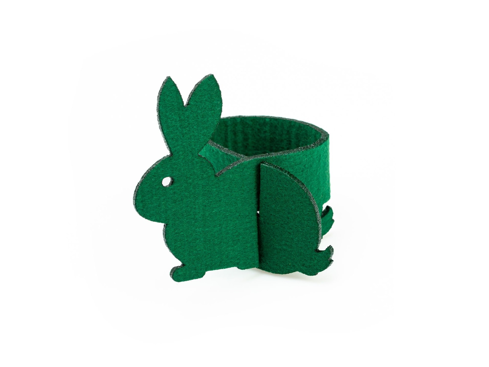 Bunny Napkin Ring Easter Table Decor Easter Napkin Ring Set Etsy