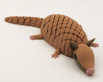 Articulated Armadillo | Flexi Desk Pet Fidget Toy
