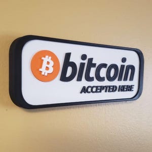 Bitcoin Accepted Here Sign!