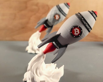 Bitcoin Rocket | Bitcoin to the Moon! | Secret Compartment