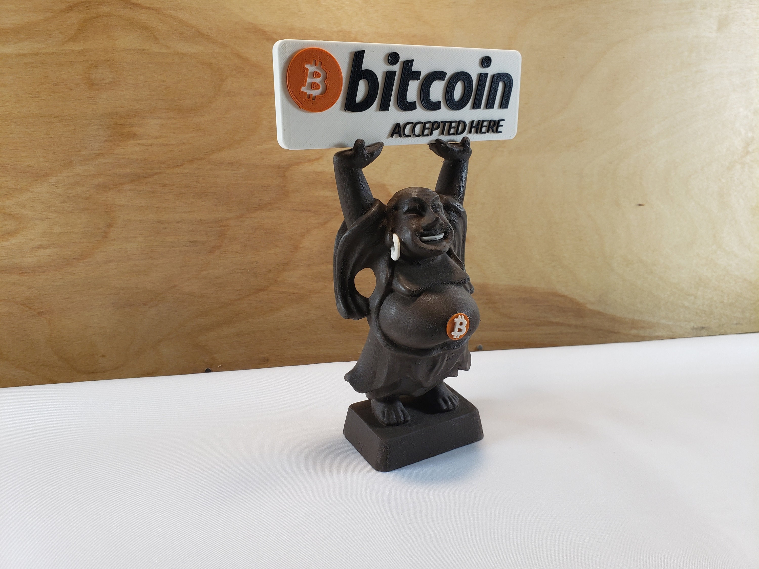 ビットコイン仏陀！ビットコインはここで受け入れられます！ - Etsy 日本