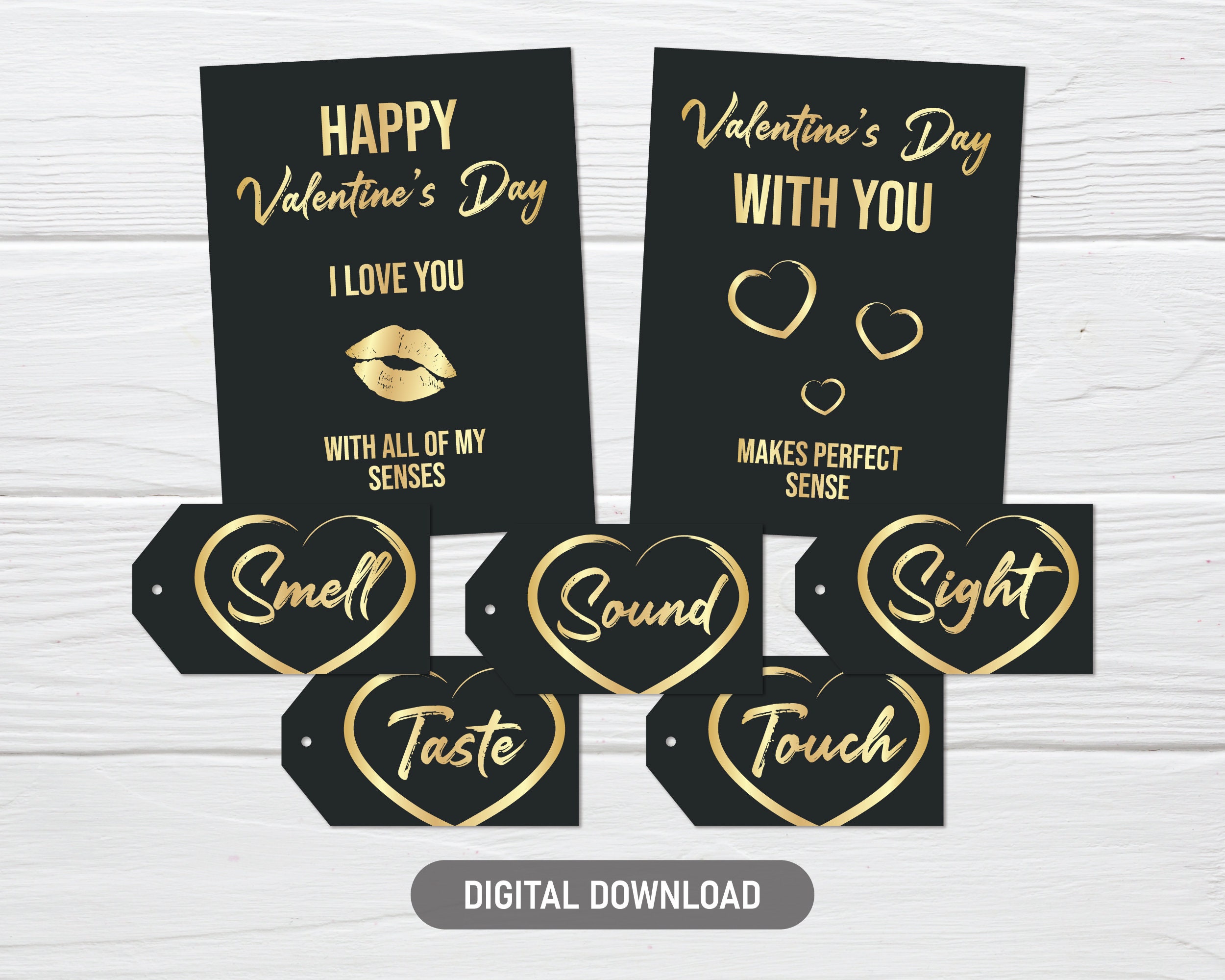 Valentines Day Gift for Him - loving you makes perfect sense