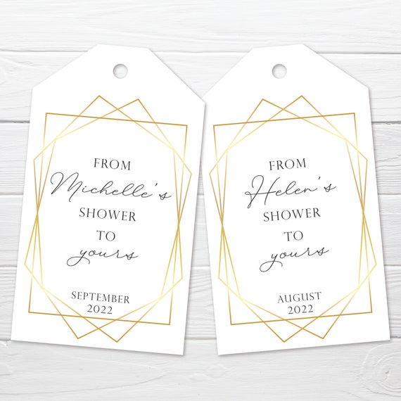 From My Shower to Yours Tags Printable Bridal Shower Soap - Etsy