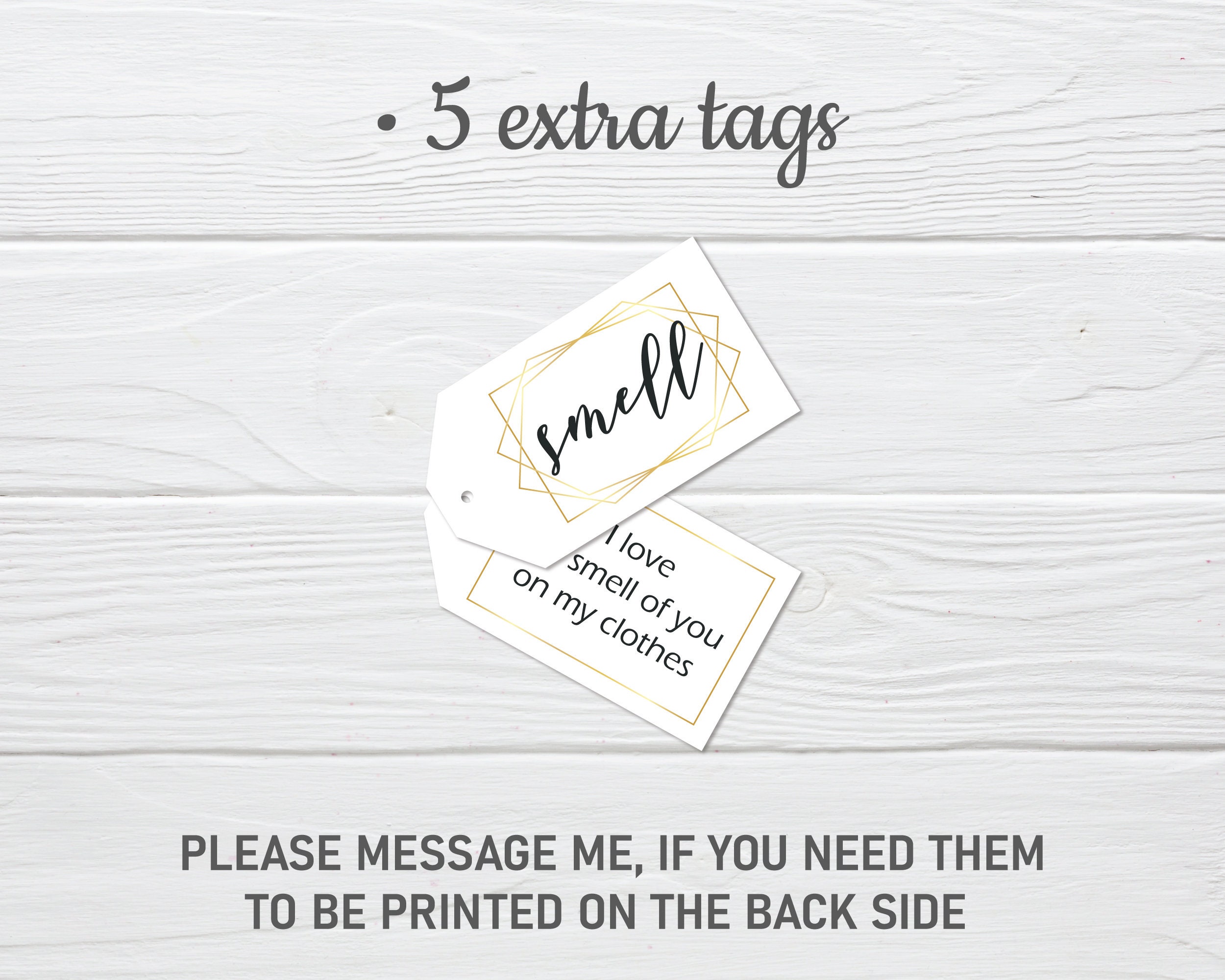 5 Senses Gift Tags Printable Love You With All Senses Card - Etsy