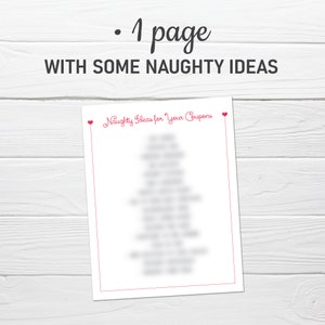 Naughty Coupon Book for Him Printable Couples Gift Love - Etsy