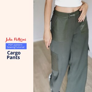 Ladies Cargo Pants 
