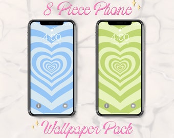 Vintage Hearts Pack 8 Heart-themed Phone Wallpapers - Etsy Vintage Hearts Pack 8 Heart-themed Phone Wallpapers - Etsy