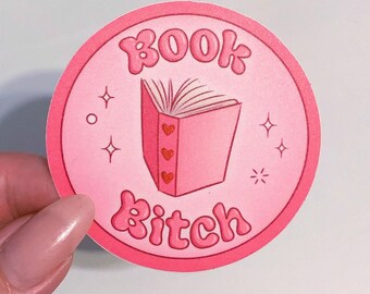 Book Bitch Sticker - Book Lover - Booktok