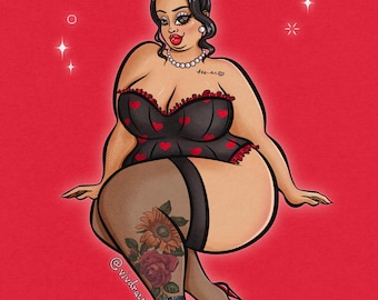 Custom Pinup Portrait