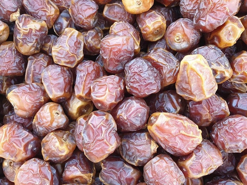 Organic Sukari Dates Royal Dates Alkaline Soft Caramel Etsy Canada