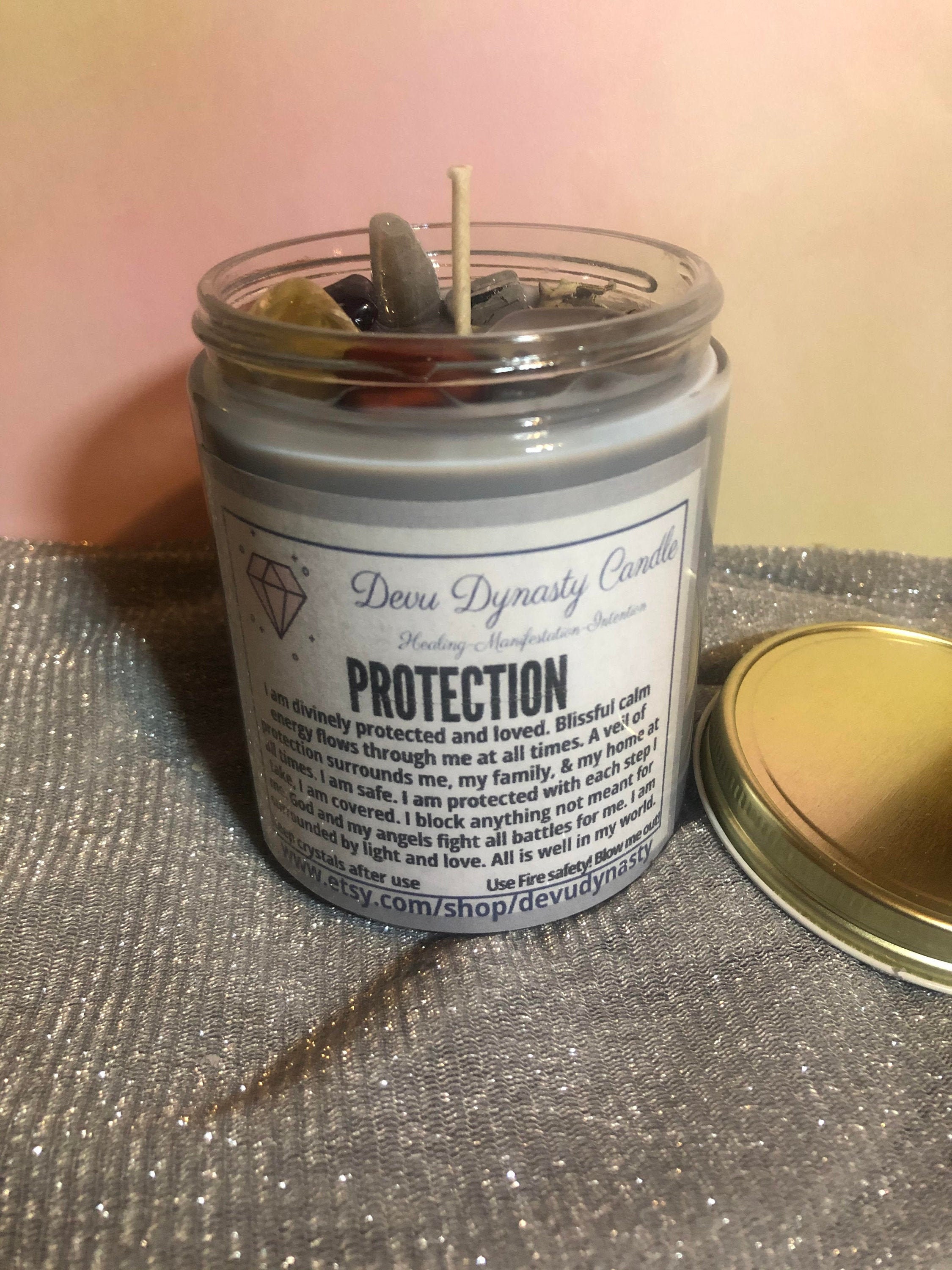 PROTECTION CANDLE Etsy