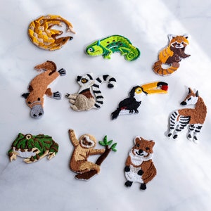 Zoo,  Animal, Collectable Patches, Cool Patch, Puppy Patch,Dog Patch,Embroidered Iron On Patch