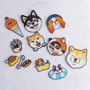 Dog lover , Collectable Patches, Cool Patch, Puppy Patch,Dog Patch,Embroidered Iron On Patch
