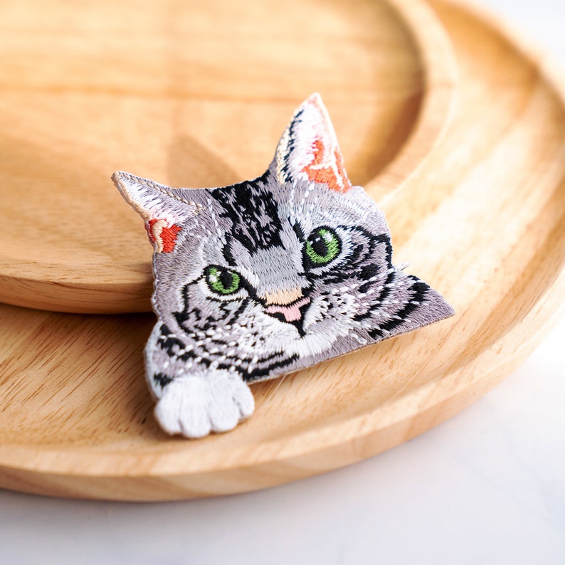 Adorable Kittens Patches Cats Patches Embroidered Iron on Etsy