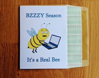 Bzzzy Season Accounting Karta Powitalna