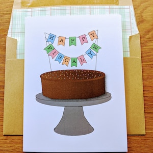 Carta di compleanno di fine anno fiscale felice