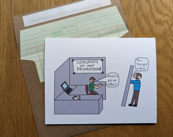 Promotion Card - Door for your Cubicle